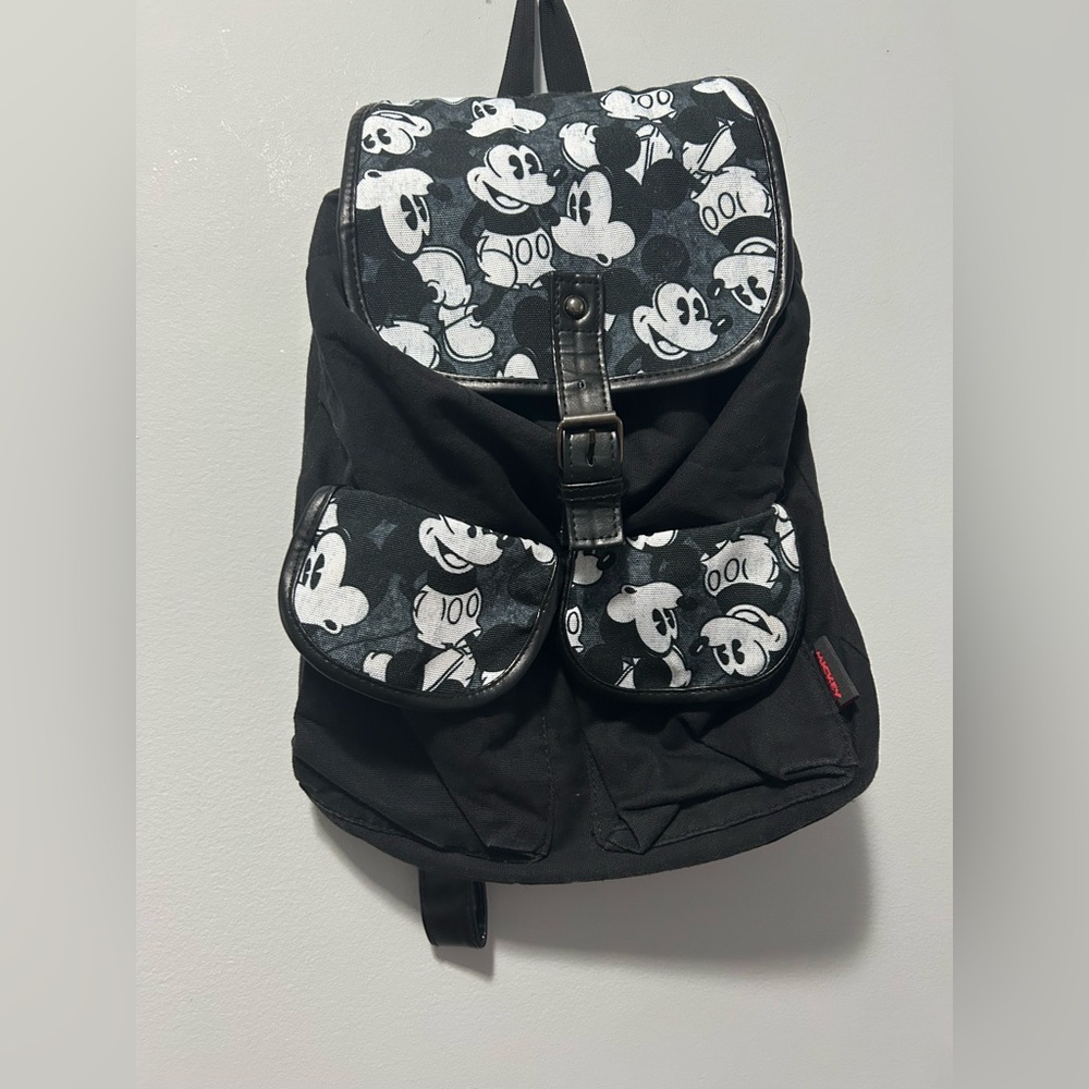 Disney Mickey Mouse black and white backpack